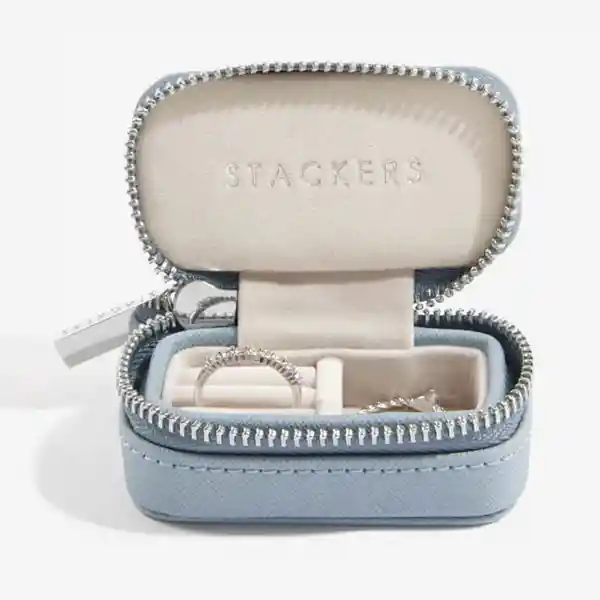 Stackers Joyero de Viaje Pequeño Azul Cielo