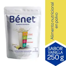   Benet  Alimento Nutricional Sabor Vainilla 