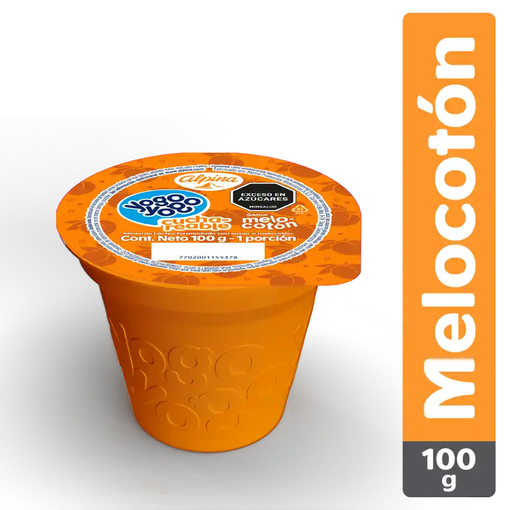 Yogo Yogo Cuchareable Melocotón 100 g