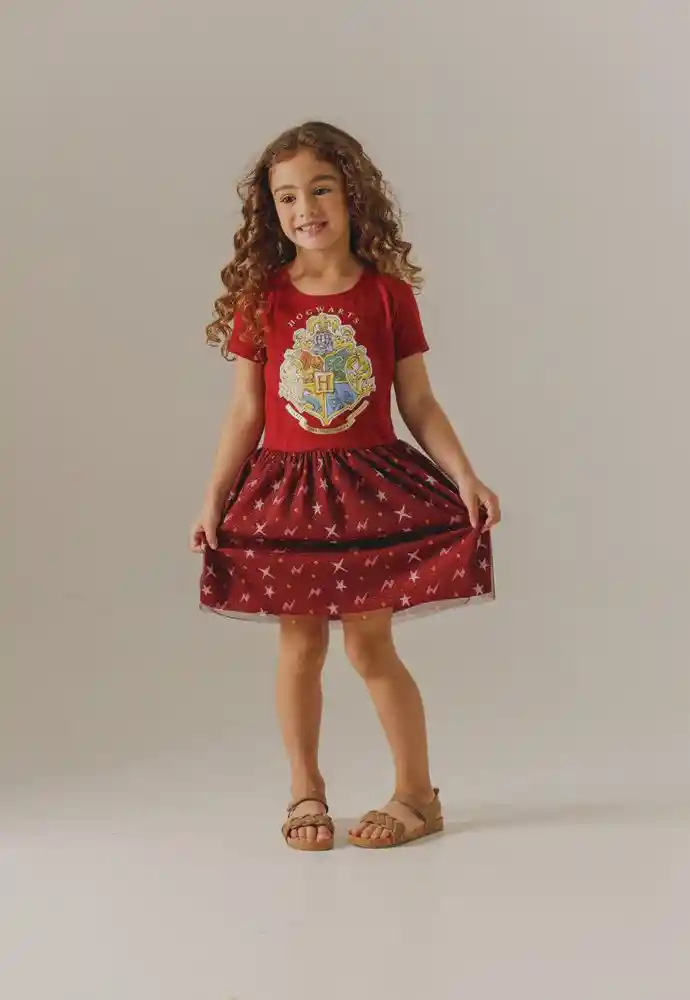 Vestido Manga Corta Harry Potter 22793