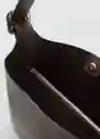 Bolso G Winnie Chocolate Talla 99 Mujer Mango