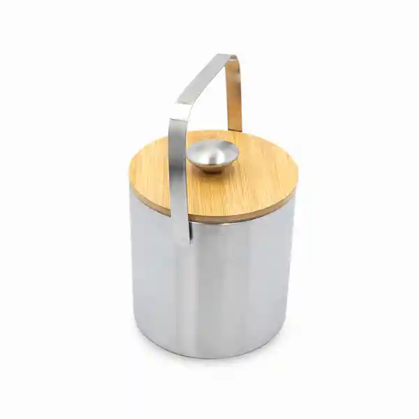 Hielera Con Tapa en Bambú 1600 mL Ambiente Gourmet