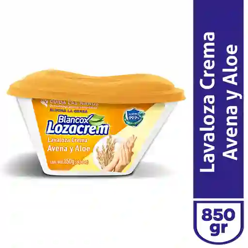 Lozacrem Lavaplatos Avena y Aloe