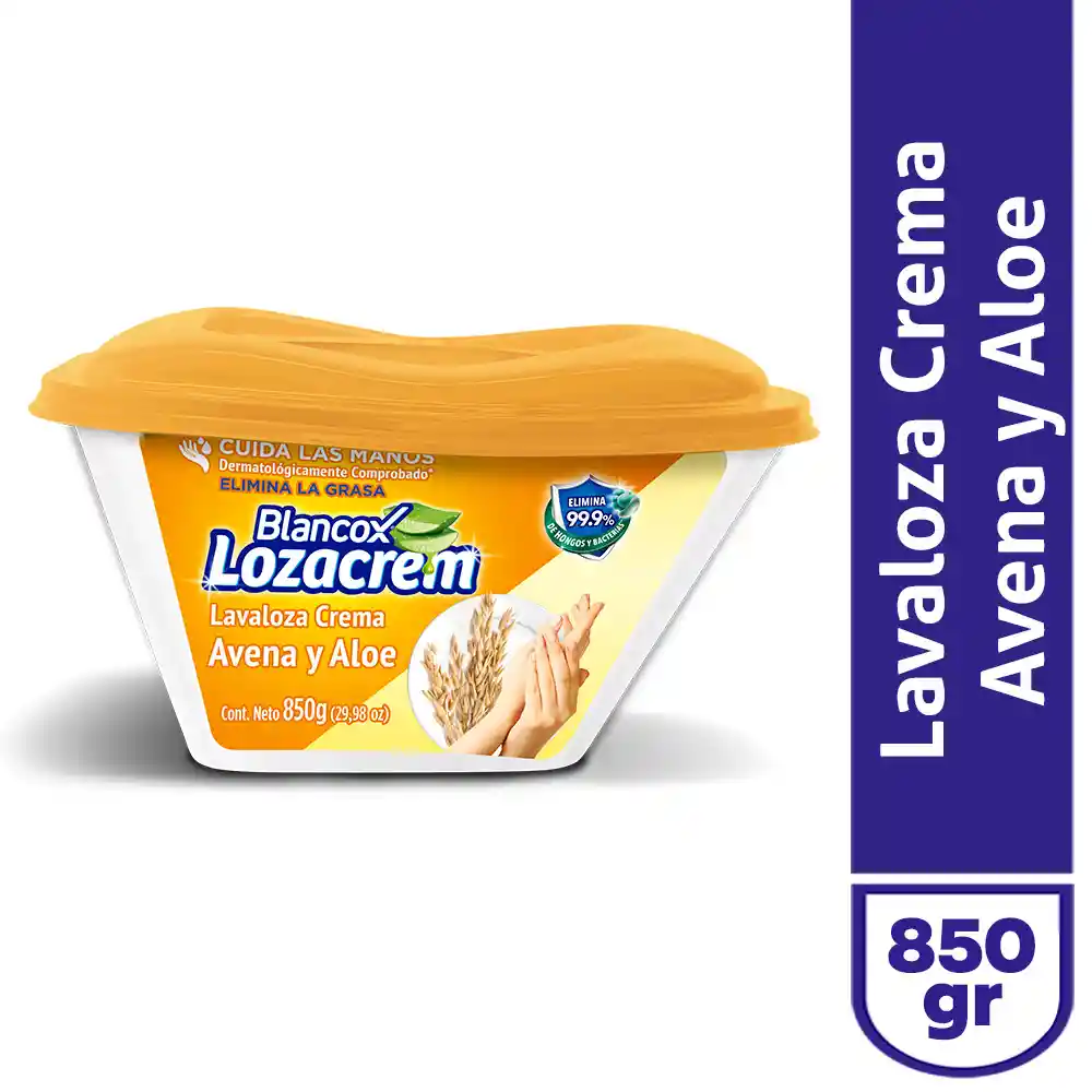 Lozacrem Lavaplatos Avena y Aloe