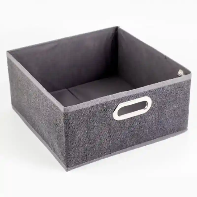 5Five Caja Plegable Gris Lino 138886D