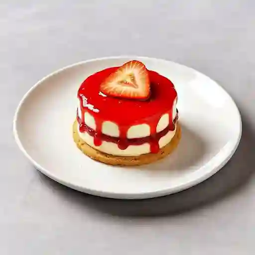 Postre de Fresa con Queso