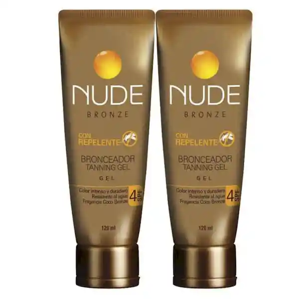 Nude Bronceador en Gel SPF 4