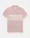 Camiseta Polo Hombre Rosa Talla: MEDIUM 4394615 American Eagle