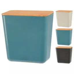 Excellent Houseware Organizador Tapa Bambú 13 x 8 x 13.7 cm 10