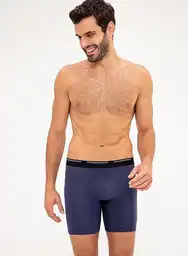 Gef Bóxer Medio Weldon Hombre Azul Marina Talla S