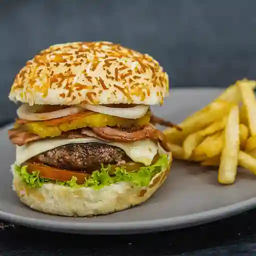 Hamburguesa Hawai