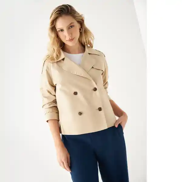 Chaqueta Beige Talla XXL 130607 421f213 Esprit