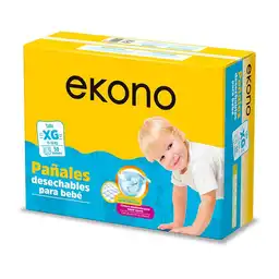 Pañal Desechable Tecnología de Rápida Absorción XG Ekono