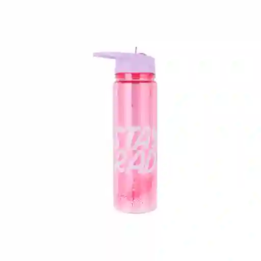 Vaso Plástico Doble Pared de Letra 500 mL Miniso