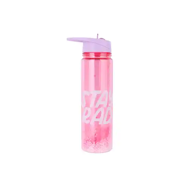 Vaso Plástico Doble Pared de Letra 500 mL Miniso