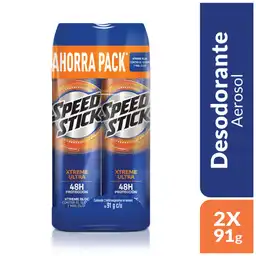 Desodorante Hombre Speed Stick Xtreme Ultra Spray 91 g x 2