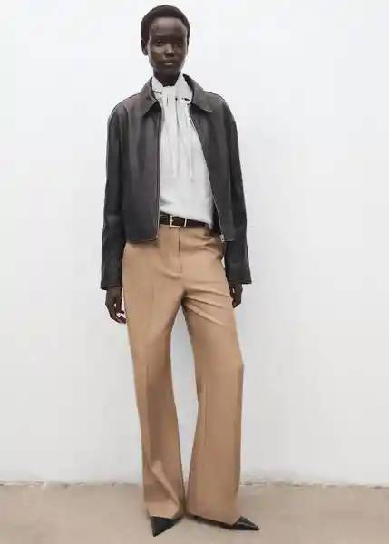 Jersey Amaio Gris Talla M Mujer Mango