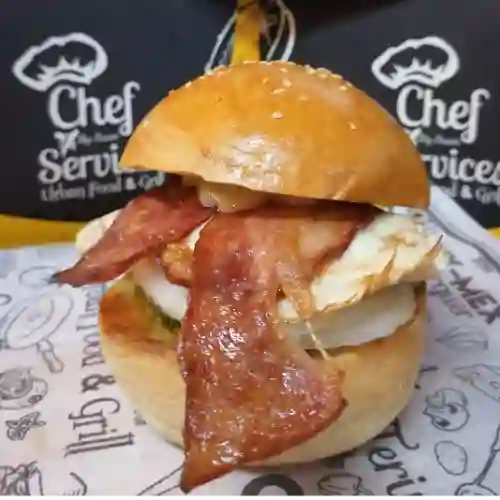 Hamburguesa chicken burger