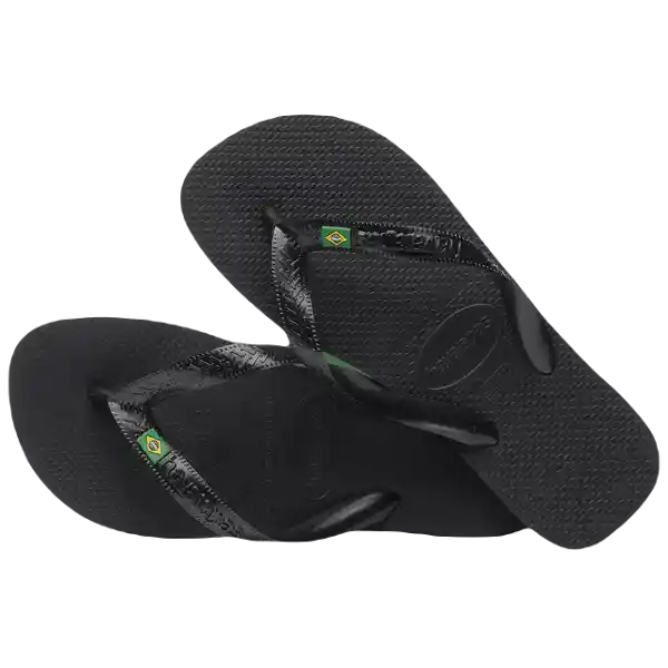 Sandalias Brasil Negro Talla 38 4000032 Havaianas