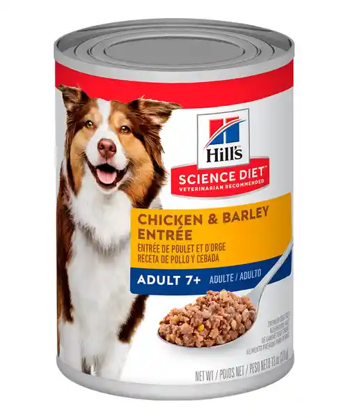 Hills Alimento Para Perro Senior 7+ Chicken Lata 13 Oz