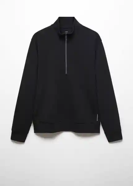 Buzo Sudadera Ibizape Negro Talla XXL Hombre Mango