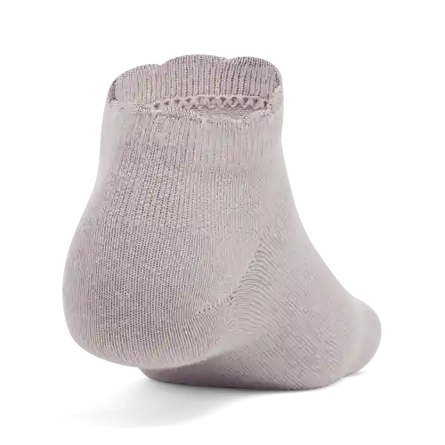 Under Armour Calcetines Essential Low Cut Unisex Gris Talla MD