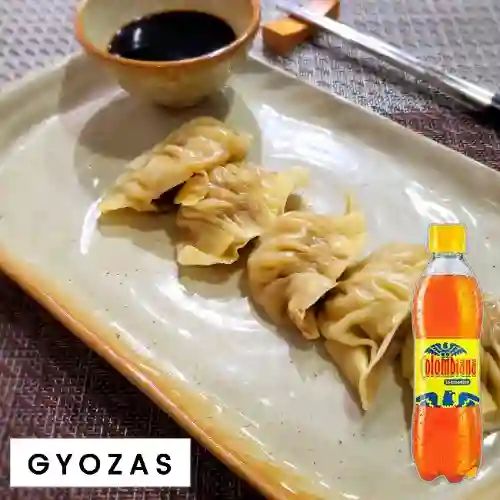 Combo Gyozas de Pollo + Colombiana 400 ml