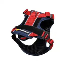 Felcan Arnés Para Perro Aventurero Azul Oscuro y Rojo S