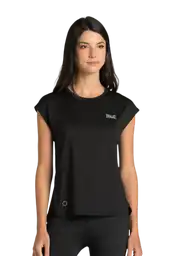 Everlast Camiseta Manga Corta Mujer Negro Talla M