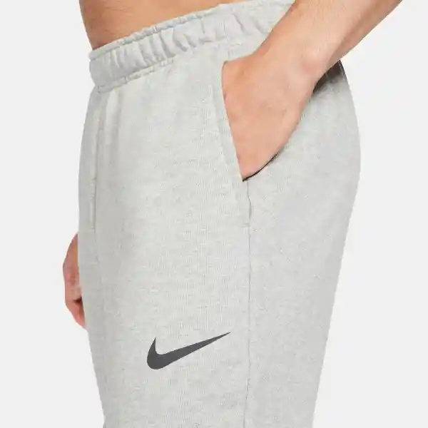 Nike Pantalón Taper Dri-Fit Fleece Hombre Gris L Ref: CZ6379-063