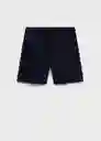 Short Seers Navy Talla M Hombre Mango