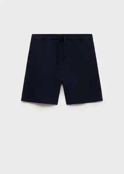 Short Seers Navy Talla M Hombre Mango