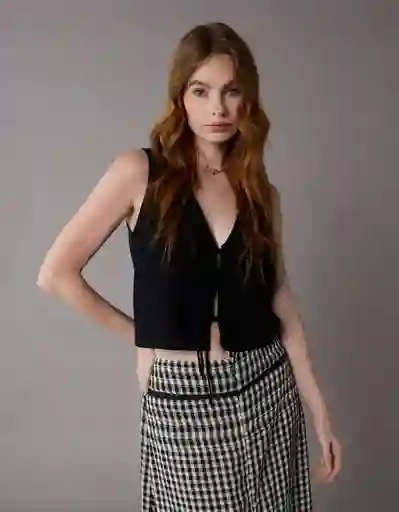 Camisa Mujer Negro Talla X-Small 6314001 American Eagle