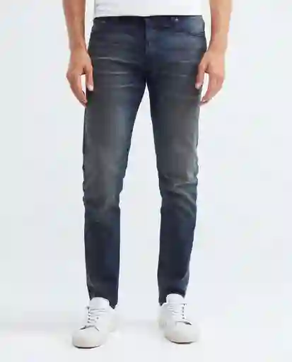 Super Slim Fit -rider Azul Clásico Oscuro Talla 28/32 Hombre Chevignon