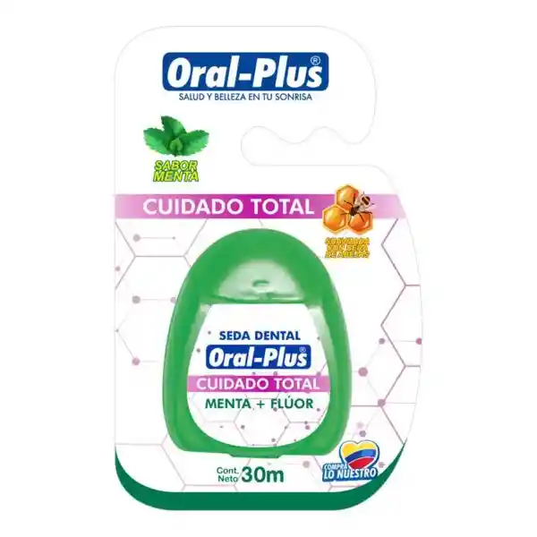 Oral-Plus Seda Menta Fluor Oral Cuidado Total