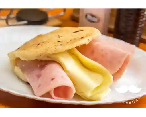 Arepa Jamón y Queso