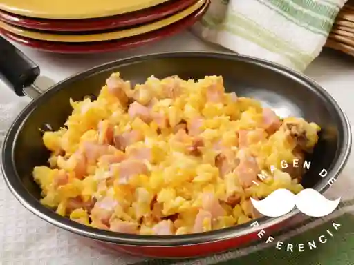 Huevos con Jamón