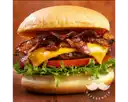 Double Cheese y Bacon Burger
