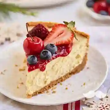 Paleta Cheesecake de Fresa