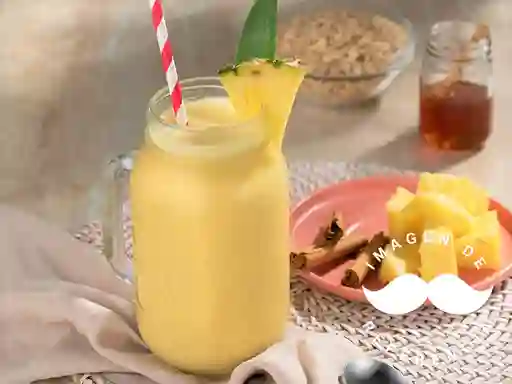 Smoothie de Durazno Espinaca y Yogurt