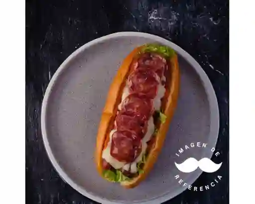 Italian Swiss Hot Dog