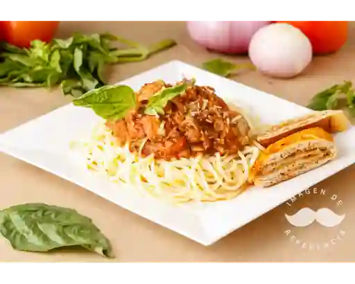 Espagueti Bolognesa