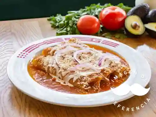 Enchiladas de Pollo