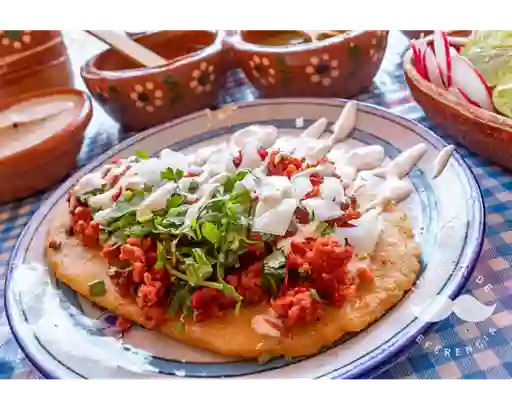 Huarache de Maíz