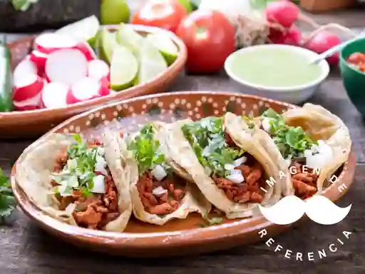 Taco con Longaniza