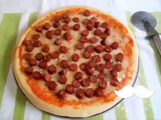 Pizza Cábano y Maíz Mediana
