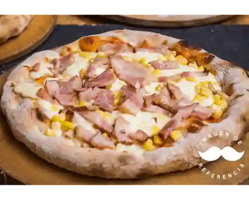 Pizza Pequeña Maíz y Tocineta