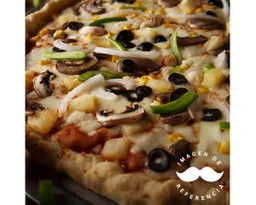 Pizza Keto Vegetariana
