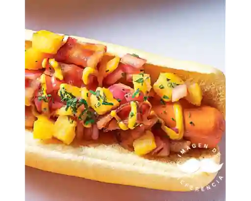 Perro Hawaiano + Papa