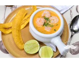 Sopa Mexicana con Camarón